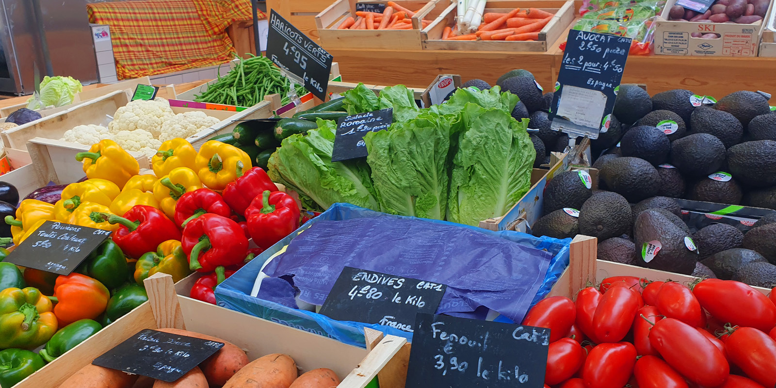 Produit du marché des Halles centrales