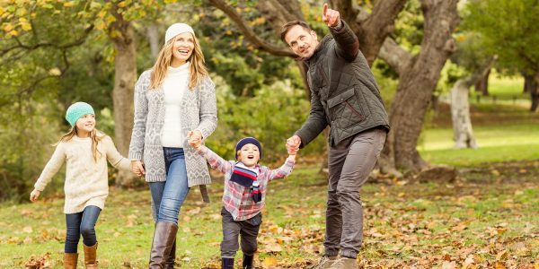 Die trendige Naturfamilie