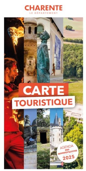 Carte touristique Charente