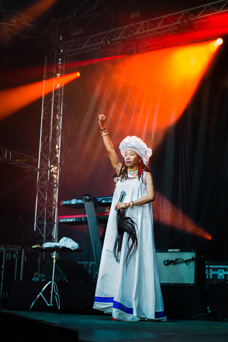 Fatoumata Diawara à Musiques Métisses en 2019