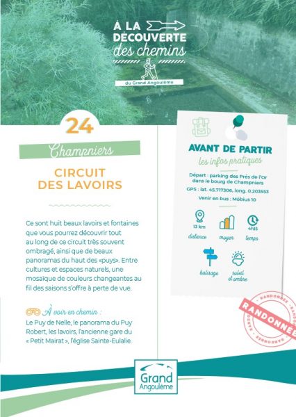 Couv Circuit des lavoirs Champniers
