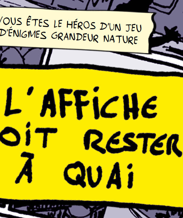 Enquête urbaine « L’affiche doit rester à quai »