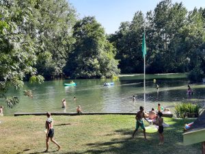 Baignade de Vindelle