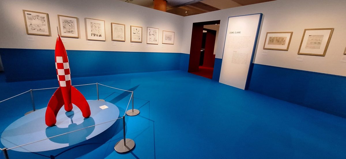 Musée de la Bande Dessinée - Fusée Tintin