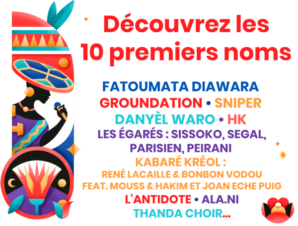 Programmation 2026 Musiques Métisses