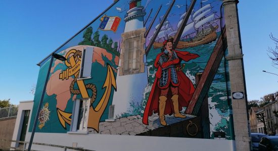 Visite guidée – Les murs peints d’Hergé à Goscinny