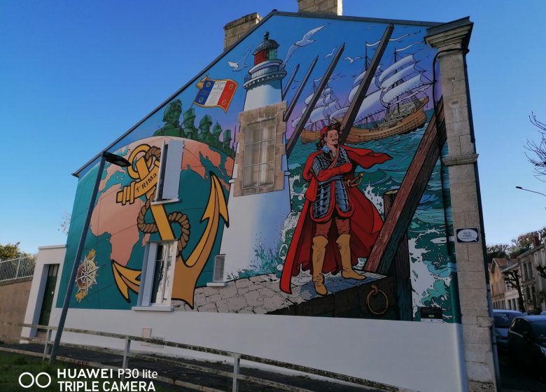Visite guidée – Les murs peints d’Hergé à Goscinny