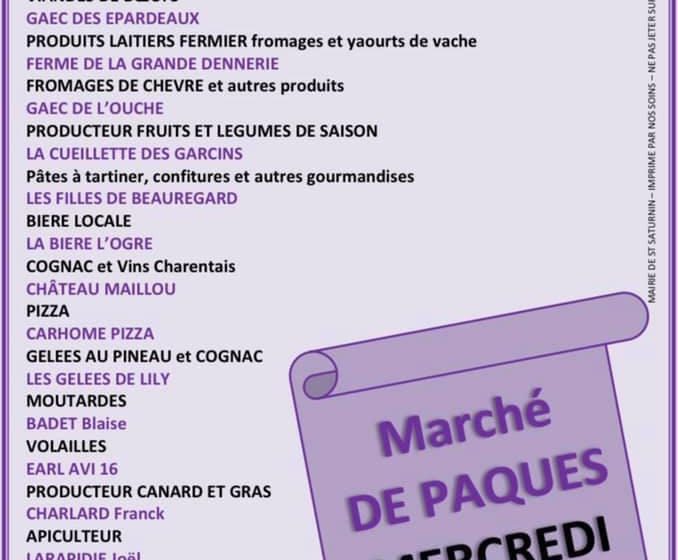 Marché de Saint Saturnin