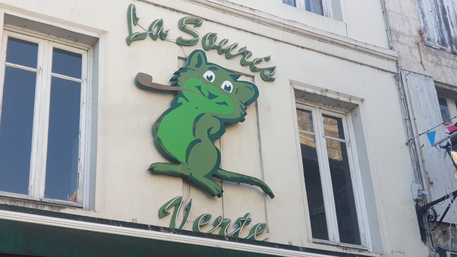 Logo de La souris verte