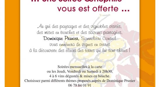 Conseil en vins et spiritueux – Sommelière conseil
