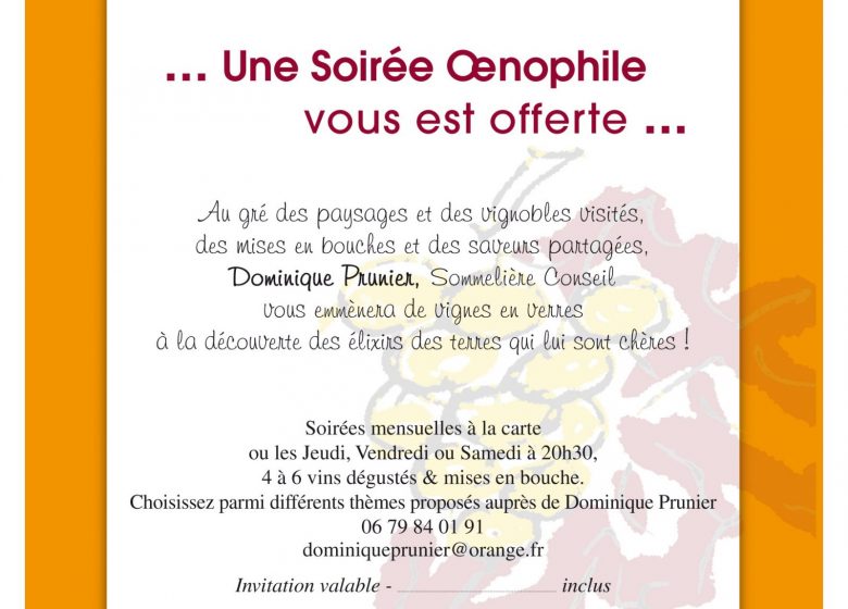 Conseil en vins et spiritueux – Sommelière conseil