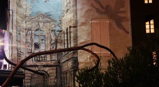 Mur peint « Mémoires du XXe Ciel »