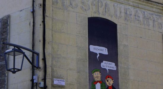 Mur peint « Les Pieds Nickelés »