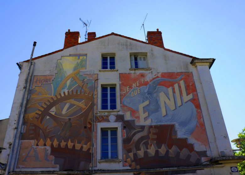Mur peint « Avec le Temps »