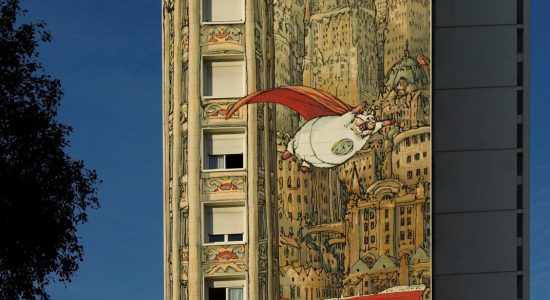 Mur peint « New-York Sur Charente »