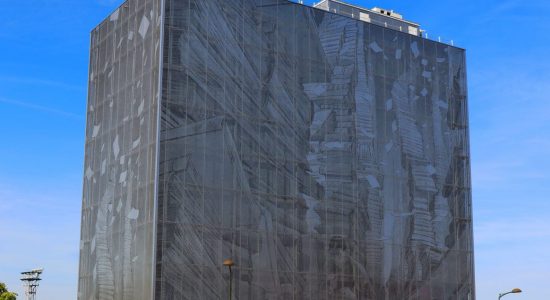 Mur peint « L’Archiviste »