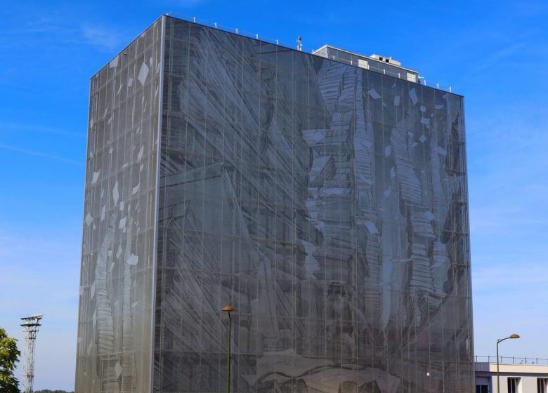 Mur peint « L’Archiviste »