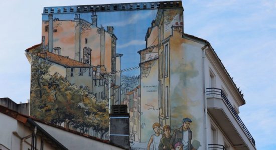 Mur peint « Sales Mioches »