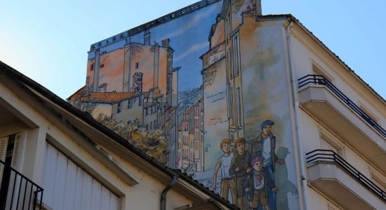 Mur peint « Sales Mioches »