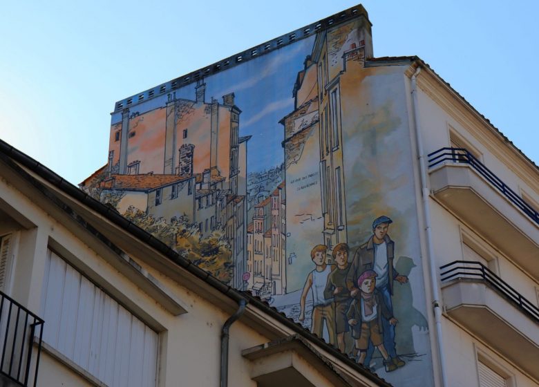 Mur peint « Sales Mioches »