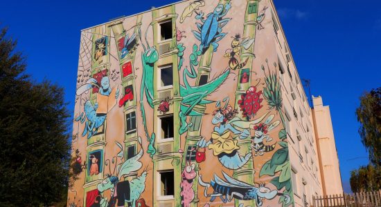 Mur peint « Le Jardin Extraordinaire »