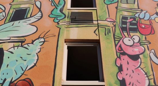 Mur peint « Le Jardin Extraordinaire »