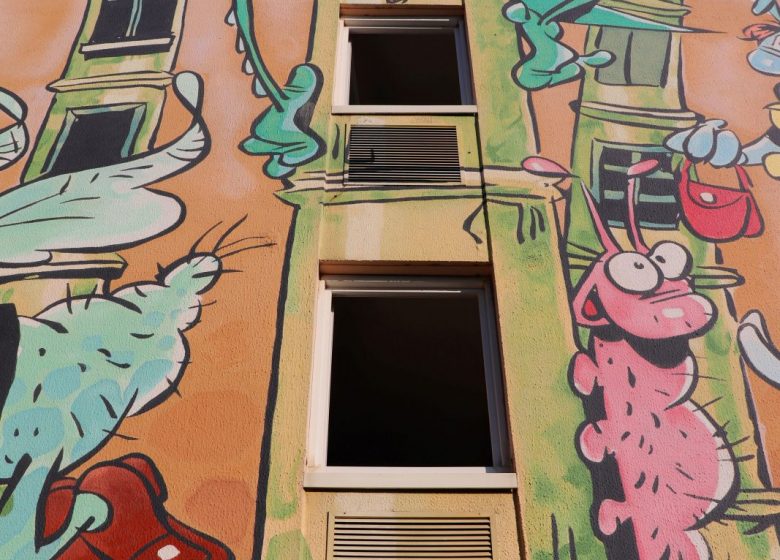 Mur peint « Le Jardin Extraordinaire »