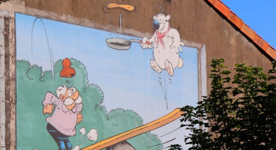 Mur peint « Cubitus »