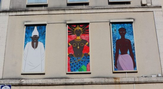 Mur peint « Kirikou »