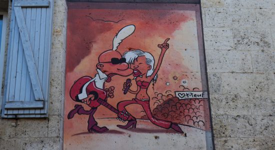 Mur peint « Titeuf »