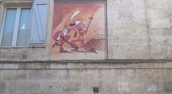Mur peint « Titeuf »