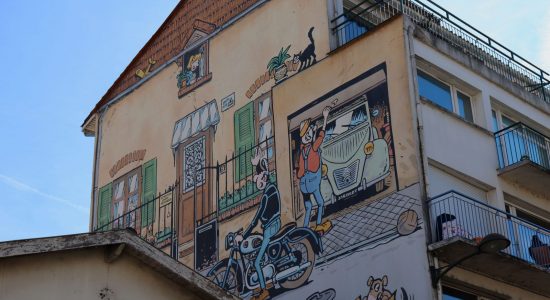 Parcours de running « Pierres et BD »