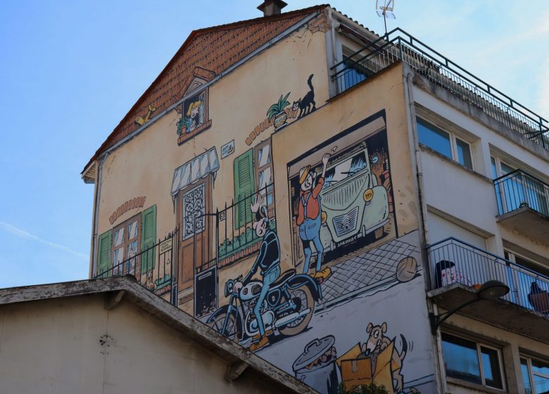 Parcours de running « Pierres et BD »