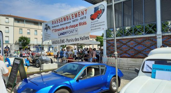 Rassemblement mensuel de voitures anciennes