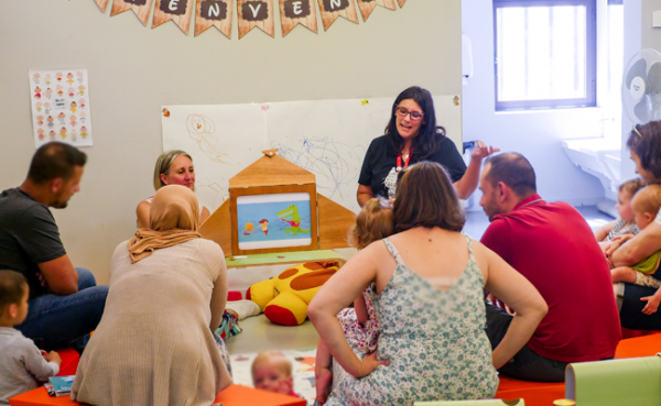 En famille à la mezzanine