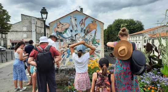 Balade Angoulême, parcours bande dessinée et image