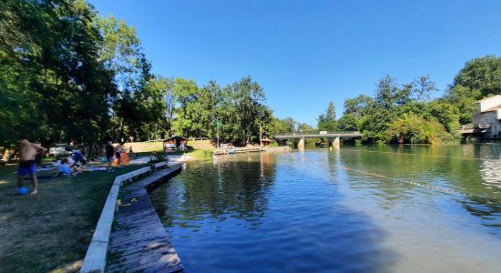 Baignade de Vindelle
