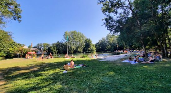 Baignade de Vindelle