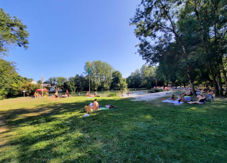 Baignade de Vindelle