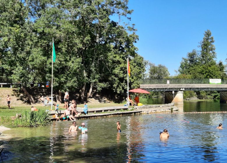 Baignade de Vindelle