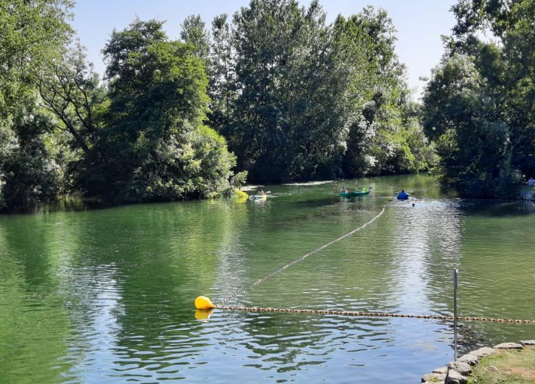 Baignade de Vindelle