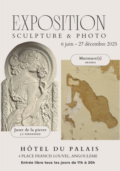 Expositions – Juste de la Pierre de J-C FERNANDEZ et Murmure(s) d’ARANKA