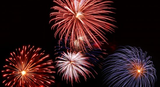 Feu d’artifice à Brie