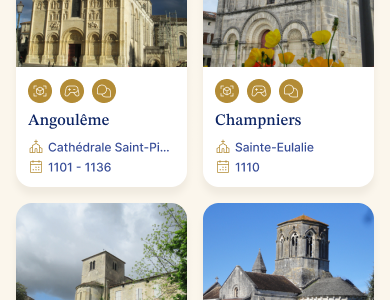 Appli – Eglises romanes de GrandAngoulême