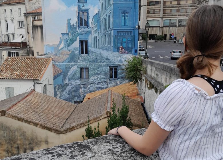 Balade Angoulême, parcours bande dessinée et image