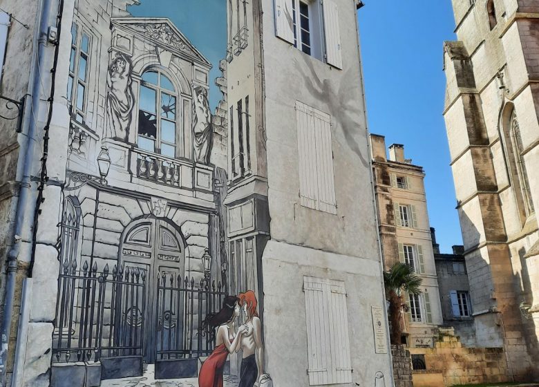 Balade Angoulême, parcours bande dessinée et image