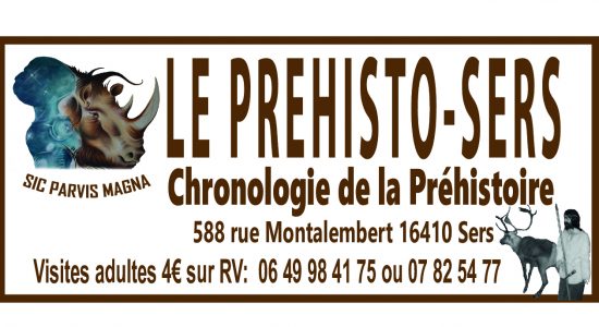 Journées Européennes du Patrimoine – Visite du musée Préhisto-Sers, de la Quina, de Bellevau et du Roc-de-Sers