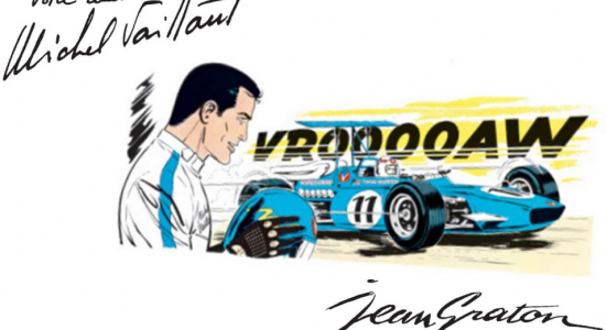 Visite guidée – Hommage à Michel Vaillant, circuit bande dessinée côté gare