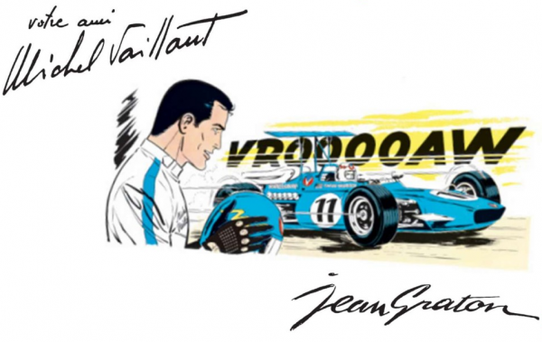 Visite guidée – Hommage à Michel Vaillant, circuit bande dessinée côté gare