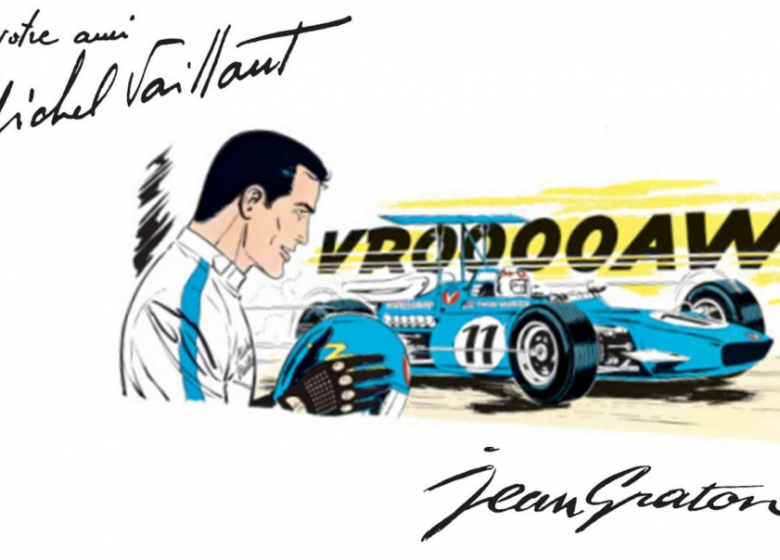 Visite guidée – Hommage à Michel Vaillant, circuit bande dessinée côté gare